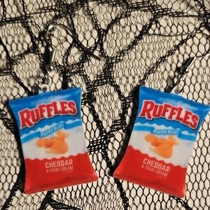 Ruffles Cheddar & Sour Cream Earrings